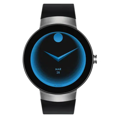 Movado Unisex's Connect Black Dial Watch