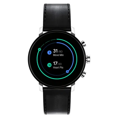 Movado Unisex's Connect Black Dial Watch