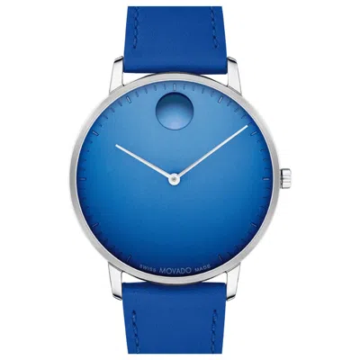 Movado Unisex's Face Blue Dial Watch