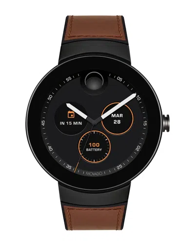 Movado Unisex Watch In Brown