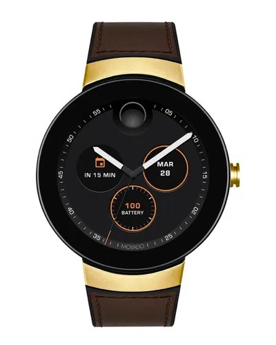 Movado Unisex Watch In Black