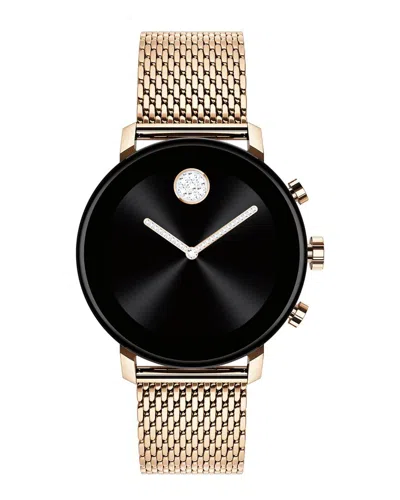 Movado Unisex Watch In Gold