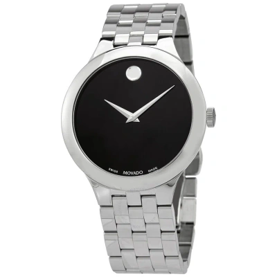 Movado Veturi Quartz Black Dial Men's Watch 0607415