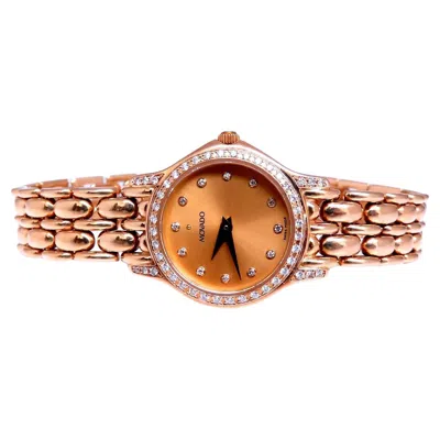 Pre-owned Movado Watch 14kt Gold In Multi