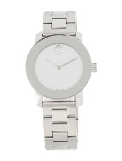 Pre-owned Movado Watch, 30mm In Multicolor
