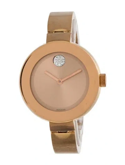Pre-owned Movado Watch, 34mm In Multi