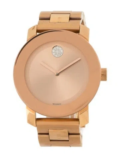 Pre-owned Movado Watch, 36mm In Multicolor