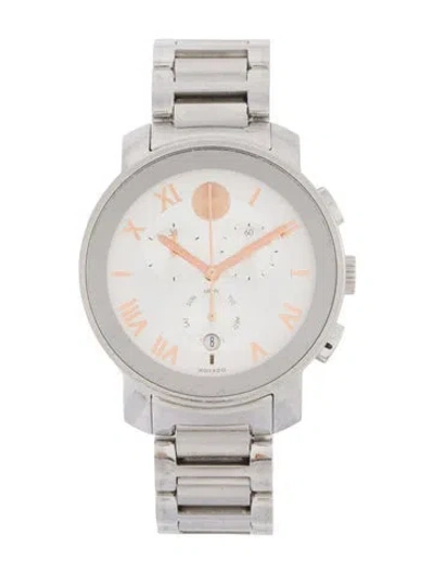 Pre-owned Movado Watch, 40mm In Multi