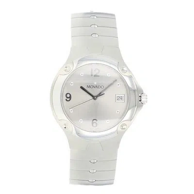 Pre-owned Movado Watch Sports Edition Mov-0604745 Silver Stainless Steel Swiss / 37mm Case
