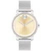 Movado Women's Bold Access Gold Dial Watch In Metallic