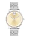 Movado Women's Bold Access Gold Dial Watch In Metallic