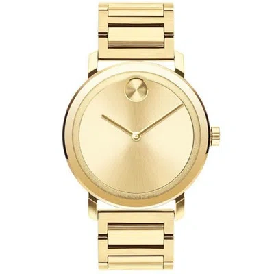 Pre-owned Movado Women's Bold Gold Dial Watch - 3600822