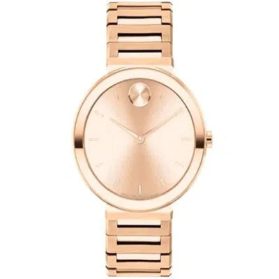 Movado Women's Bold Rose Gold Dial Watch In Multi