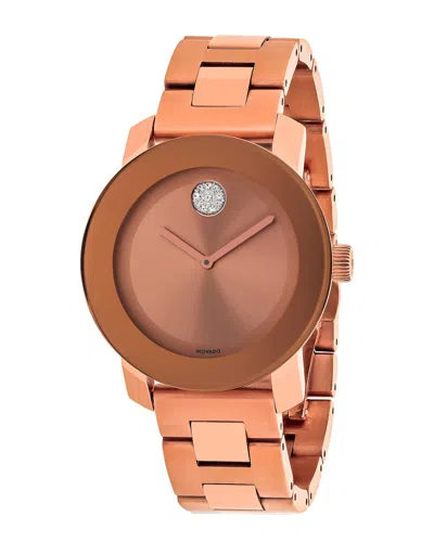 Movado Women's Bold Watch In Brown