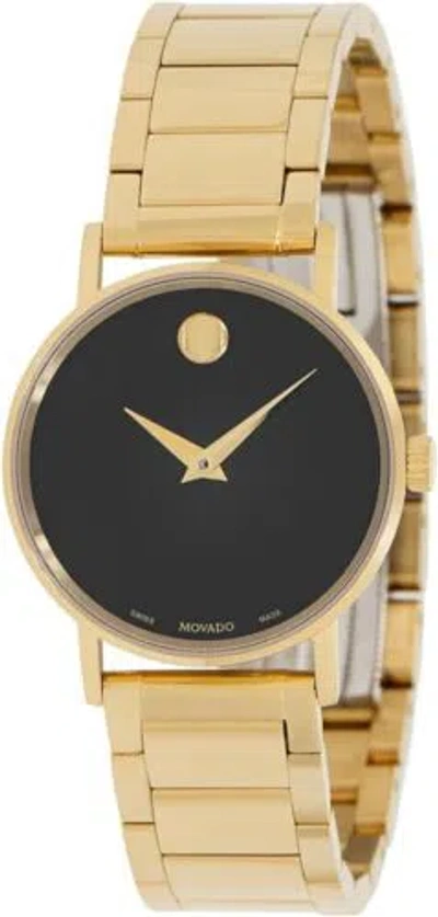 Pre-owned Movado Women's Classic Museum 28 Mm Quartz Watch 0607237