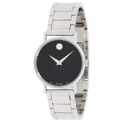 Movado Women's Classic Museum 28mm Quartz Watch In Black