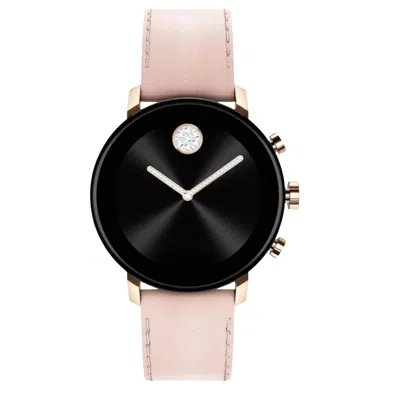 Movado Women's Connect Black Dial Watch