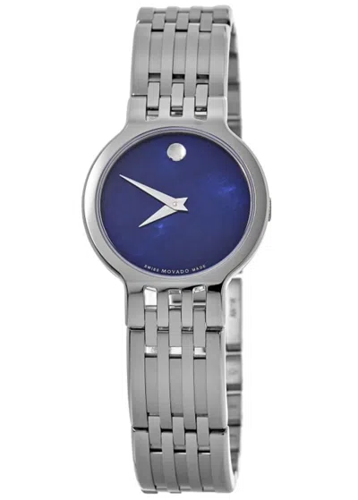 Movado Women's Esperanza 26.2mm Quartz Watch 0607497 In Silver