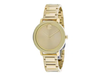 Pre-owned Movado Women's  Bold Evolution 3600648 Watch In Stainless Steel In Silver