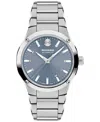 Movado Women's Museum Imperiale Swiss Automatic Stainless Steel Watch, 33mm In Metallic