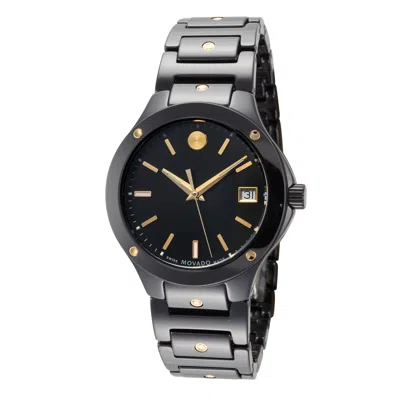 Movado Women's Se 33mm Quartz Watch In Black