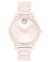 Movado Bold Evolution 2.0 Watch, 34mm In Pink