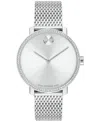 Movado Women's Bold Silver Dial Watch In Silver-tone