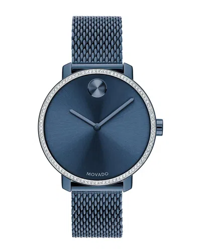 Movado Women's Watch (authentic ) In Blue