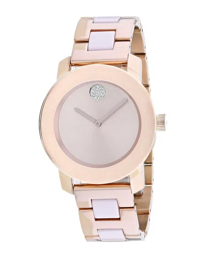 Movado Women's Watch (authentic ) In Pink
