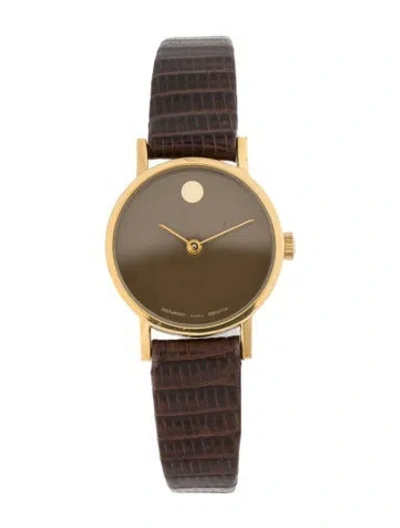 Pre-owned Movado Zenith Museum Watch In Multicolor