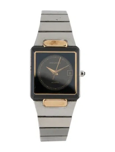 Pre-owned Movado Zenith Surf Watch, 23mm In Multicolor
