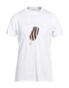 Move Be Different Man T-shirt White Size S Cotton