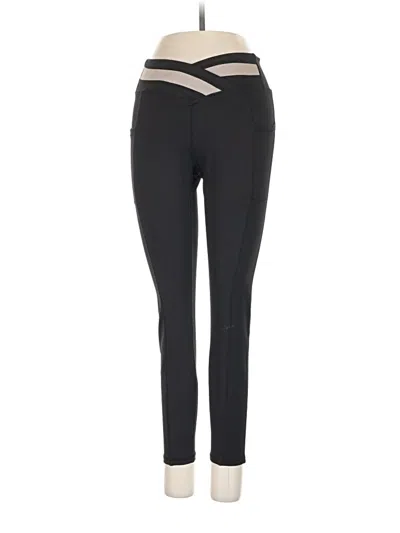 Pre-owned Move Theology Active Pants In Black
