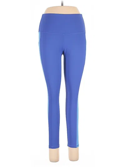 Pre-owned Move Theology Active Pants In Blue