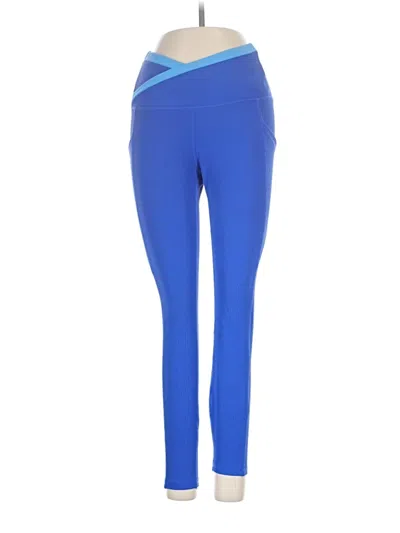 Pre-owned Move Theology Active Pants In Blue