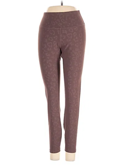 Pre-owned Move Theology Active Pants In Brown