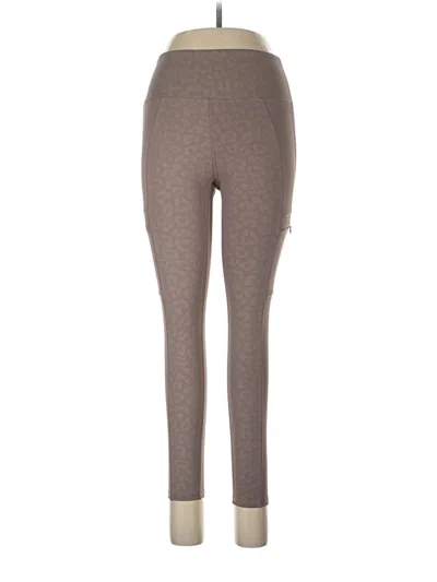 Pre-owned Move Theology Active Pants In Brown