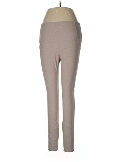Pre-owned Move Theology Active Pants In Tan