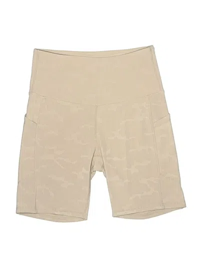 Pre-owned Move Theology Athletic Shorts In Tan