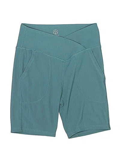 Pre-owned Move Theology Athletic Shorts In Teal