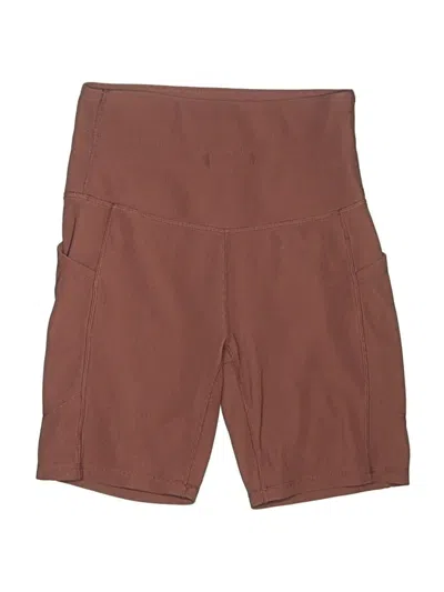Pre-owned Move Theology Cargo Shorts In Brown