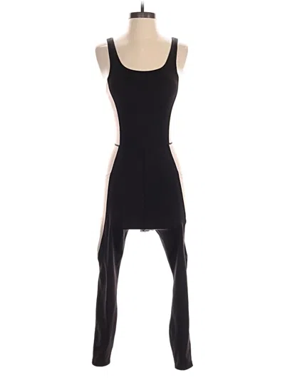 Pre-owned Move Theology Jumpsuit In Black