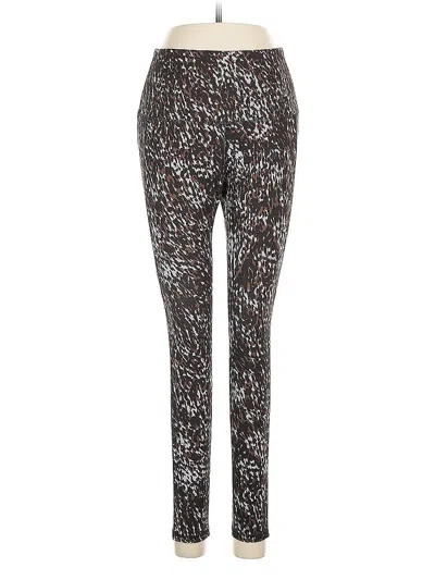 Pre-owned Move Theology Leggings In Brown