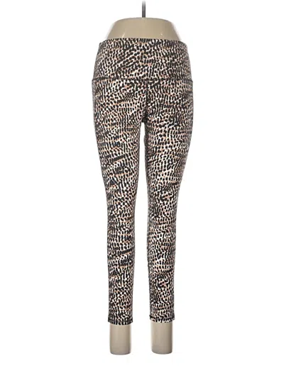 Pre-owned Move Theology Leggings In Gold