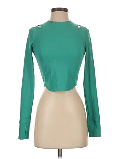 Pre-owned Move Theology Long Sleeve Turtleneck In Green