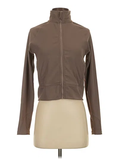 Pre-owned Move Theology Track Jacket In Brown