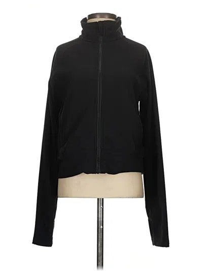 Pre-owned Move Theology Zip Up Hoodie In Black