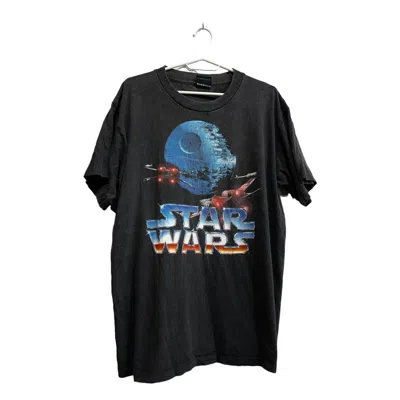 Pre-owned Movie X Star Wars Vintage Star Wars 1996 Lucasfilm Ltd Movie Promo T Shirt In Grey