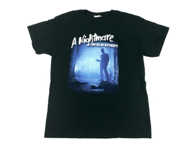 Pre-owned Movie X Vintage A Nightmare On Elm Street Vintage T-shirt 00s In Black