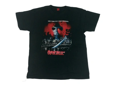 Pre-owned Movie X Vintage Friday The 13th Vintage T-shirt 00s In Black